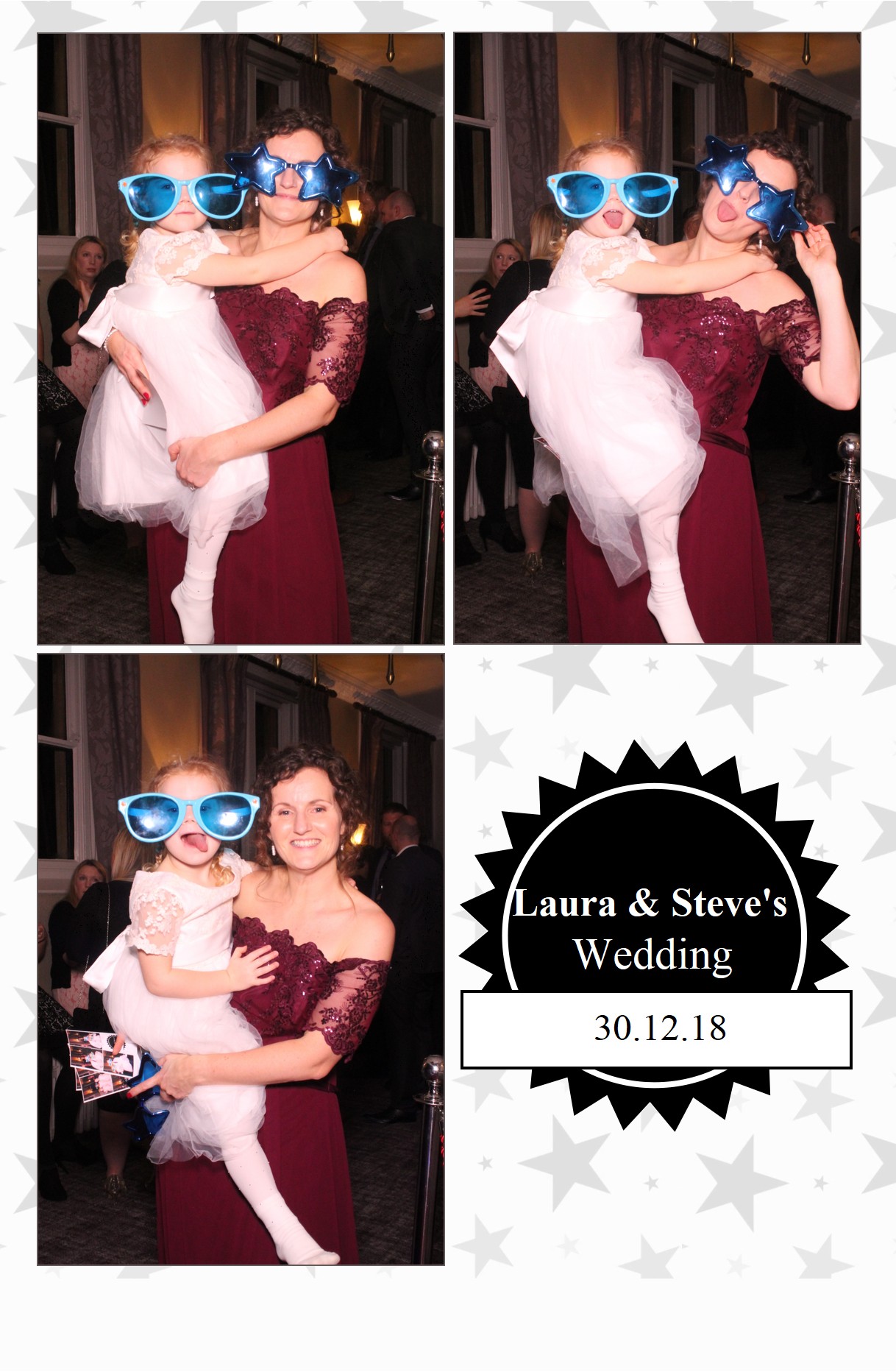 Steve and Laura's Wedding 2018 | View more photos from the event at gallery.myfunphotobooth.com/u/My-Fun-Photo-Booth/Steve-and-Lauras-Wedding-2018